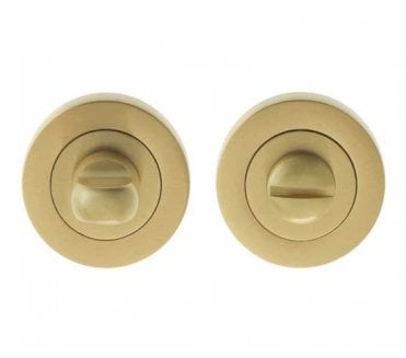 Frelan JV2666 Bathroom Turn & Release - Satin Brass