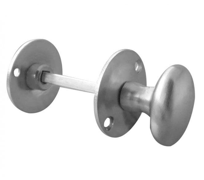 Frelan JV2672SC Traditional Bathroom Turn & Release Set - Satin Chrome
