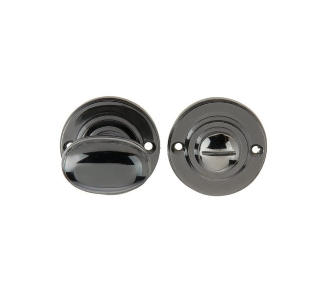 Frelan JV2680 Lined Bathroom Turn & Release - Black Nickel