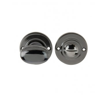 Frelan JV2680 Lined Bathroom Turn & Release - Black Nickel