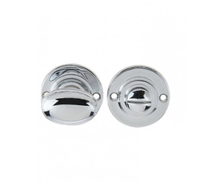 Frelan JV2680 Lined Bathroom Turn & Release - Polished Chrome