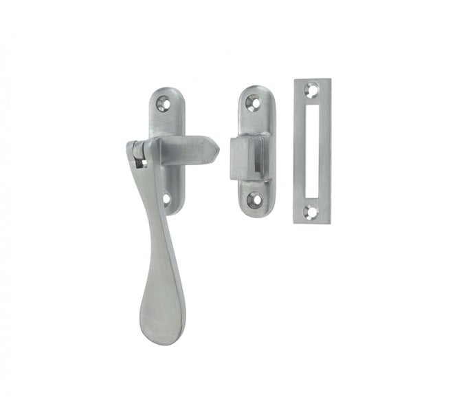 Frelan JV301SC Spoon-End Casement Window Fastener - Satin Chrome