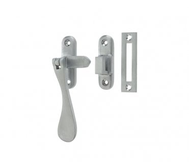 Frelan JV301SC Spoon-End Casement Window Fastener - Satin Chrome
