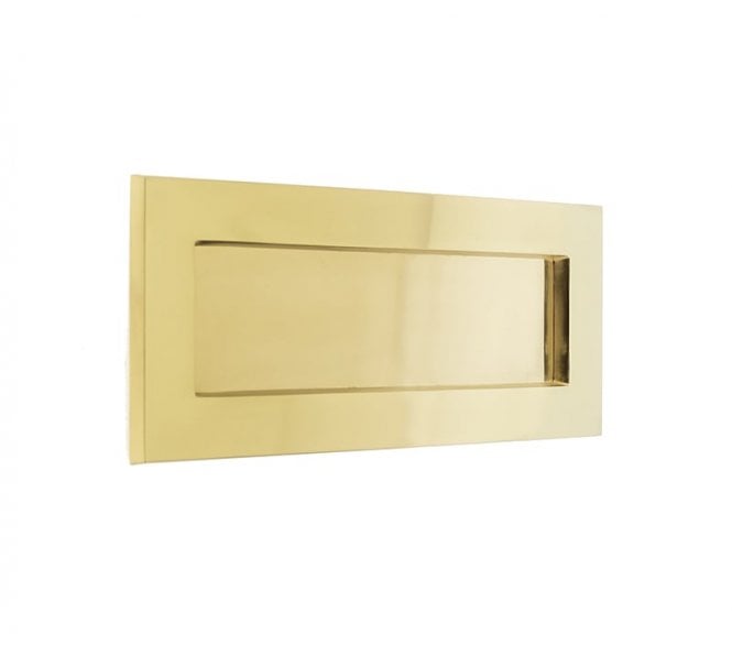 Frelan JV36 Victorian Letterplates - Polished Brass