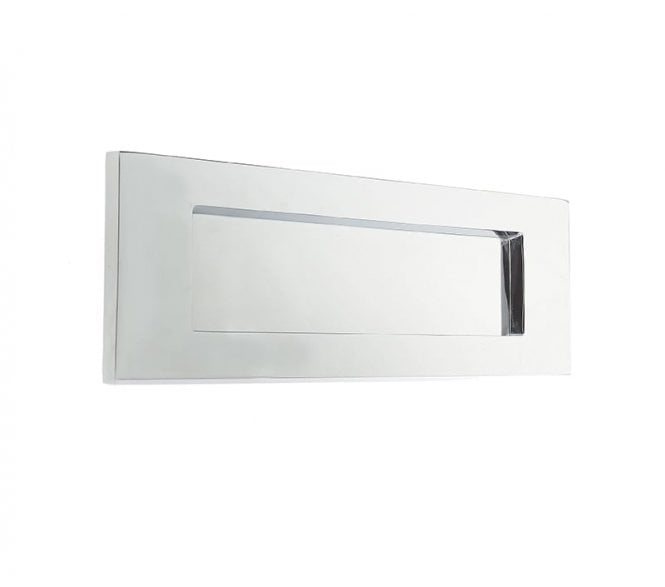 Frelan JV36 Victorian Letterplates - Polished Chrome