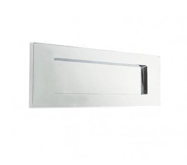 Frelan JV36 Victorian Letterplates - Polished Chrome