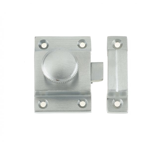 Frelan JV360 Cupboard Catch - Satin Chrome
