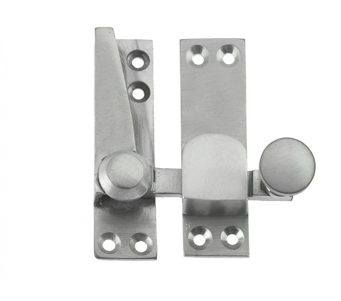 Frelan JV4200PB Quadrant Sash Fastener For Sash Windows - 70x20mm - Satin Chrome
