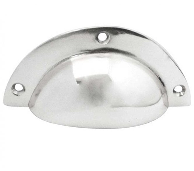 Frelan JV423PC Drawer Cup Pull - Polished Chrome