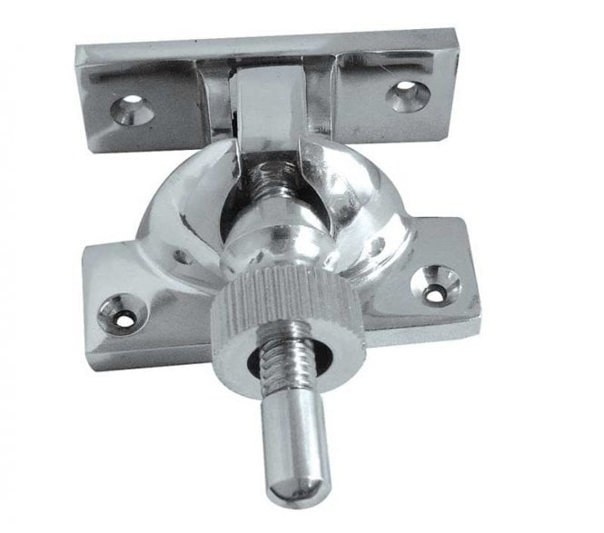 Frelan JV4288PC Heavy Brighton Sash Window Fasteners - 57x22mm - Polished Chrome