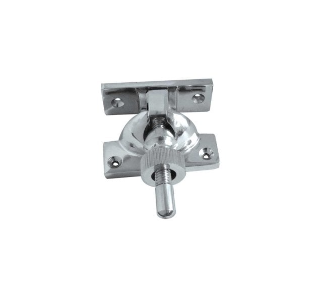 Frelan JV4288SC Heavy Brighton Sash Window Fasteners - 57x22mm - Satin Chrome