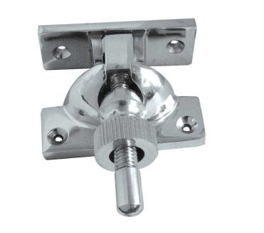 Frelan JV4288SC Heavy Brighton Sash Window Fasteners - 57x22mm - Satin Chrome