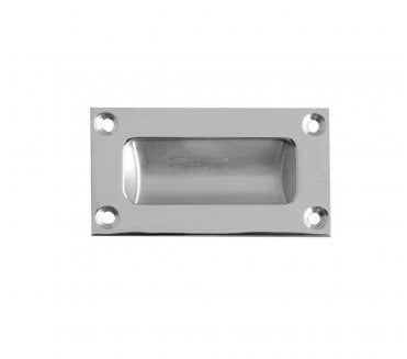 Frelan JV428SC Flush Pull 102x45mm - Satin Chrome
