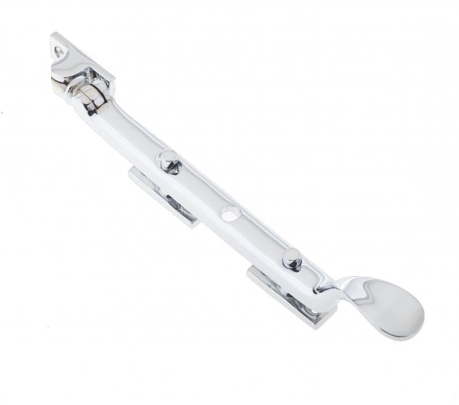 Frelan JV44 Victorian Casement Window Stays - Polished Chrome