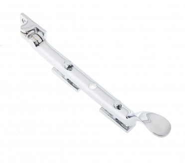 Frelan JV44 Victorian Casement Window Stays - Polished Chrome