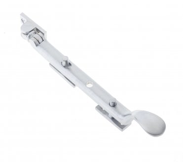 Frelan JV44 Victorian Casement Window Stays - Satin Chrome