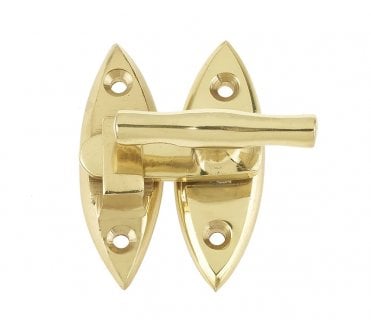 Frelan JV4434PB Cabinet Latch - 54mm - Polished Brass