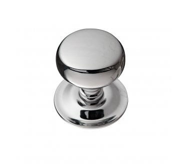 Frelan JV46 Premium Mushroom Door Knobs - Polished Chrome