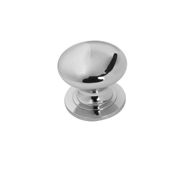 Frelan JV47 Solid Cabinet Knobs - Polished Chrome
