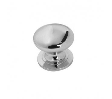 Frelan JV47 Solid Cabinet Knobs - Polished Chrome