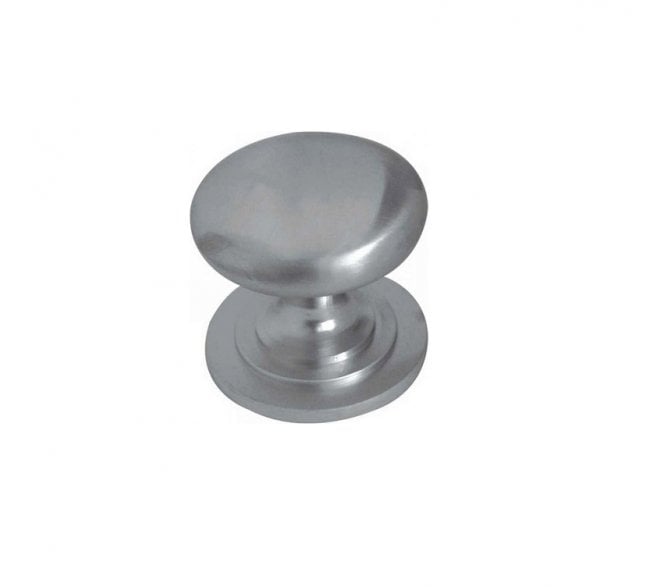 Frelan JV47SC Solid Cabinet Knobs - Satin Chrome
