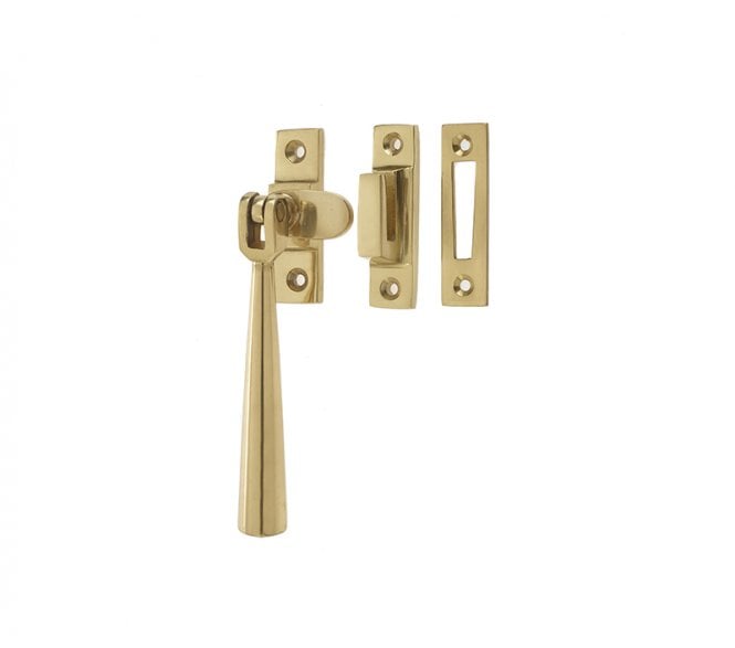 Frelan JV4917 Julietta Modern Casement Fastener - Polished Brass