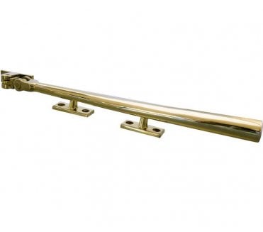 Frelan JV4925 Julietta Modern Casement Stay 250mm - Polished Brass