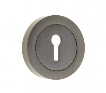 Frelan JV503DB Designer Standard Keyhole Escutcheons - Dark Bronze