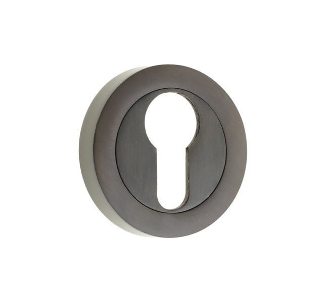 Frelan JV503EDB Designer Euro Profile Escutcheons - Dark Bronze