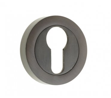 Frelan JV503EDB Designer Euro Profile Escutcheons - Dark Bronze
