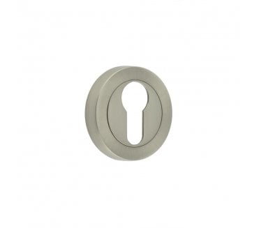 Frelan JV503ESN Designer Euro Profile Escutcheons - Satin Nickel