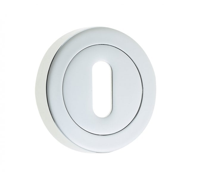 Frelan JV503PC Keyhole Escutcheon - Polished Chrome