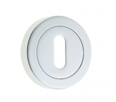 Frelan JV503PC Keyhole Escutcheon - Polished Chrome