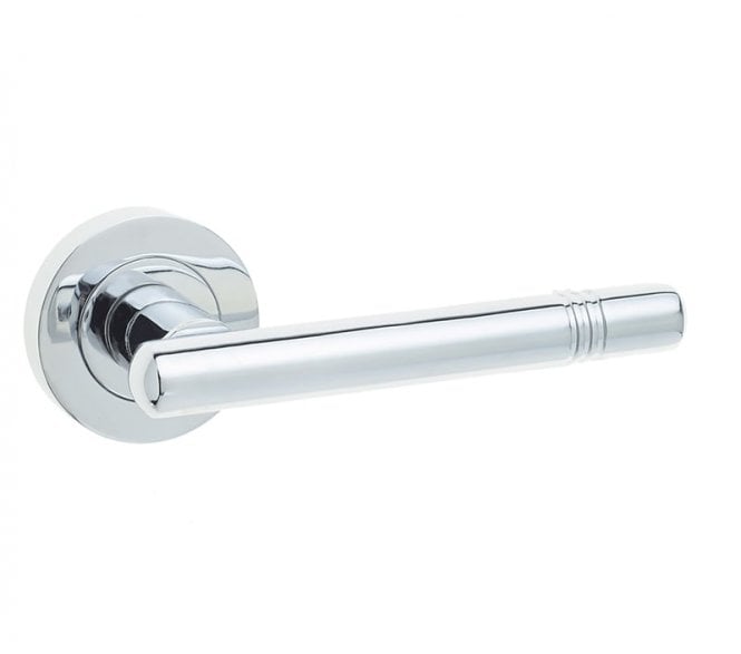 Frelan JV507PC Kudos Lever On Round Rose - Polished Chrome
