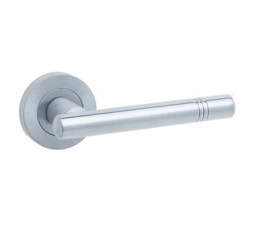 Frelan JV507SC Kudos Lever On Round Rose - Satin Chrome