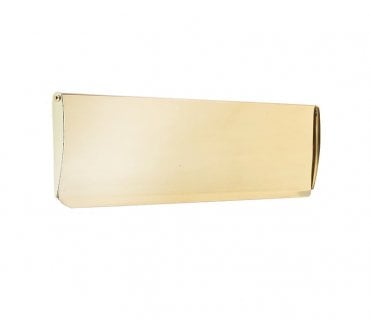 Frelan JV53CPB Internal Letter Tidy - 400x126mm - Polished Brass