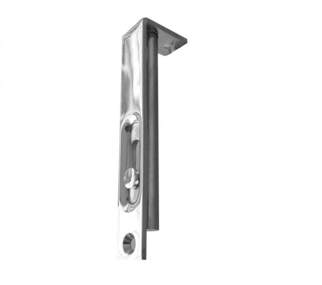 Frelan JV5640APC Slide Action Flushbolt - 102x16mm - Polished Chrome
