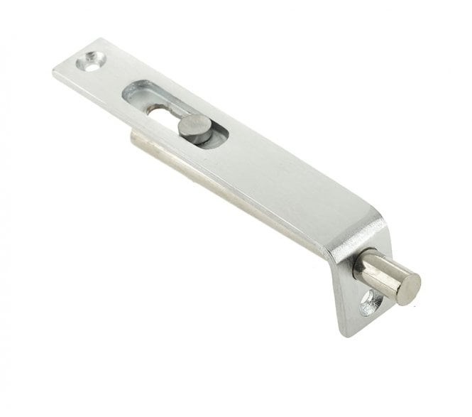 Frelan JV5640ASC Slide Action Flushbolt - 102x16mm - Satin Chrome