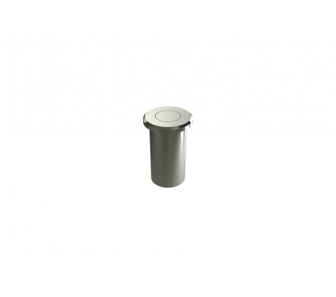 Frelan JV5642SN Dust Proof Sprung Floor Bolt Socket - 25x40mm - Satin Nickel