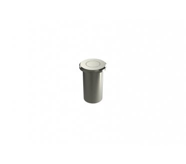 Frelan JV5642SN Dust Proof Sprung Floor Bolt Socket - 25x40mm - Satin Nickel