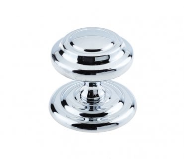Frelan JV57 Large 102mm Centre Door Knob - Polished Chrome