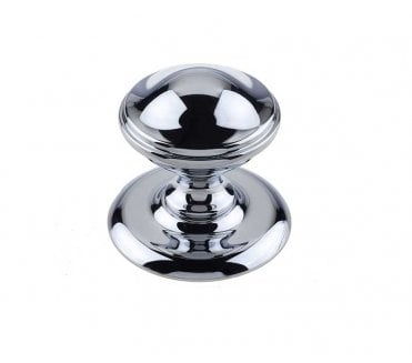 Frelan JV59PC Belgravia Centre Door Knob - 66mm - Polished Chrome