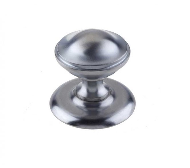 Frelan JV59SC Belgravia Centre Door Knob - 66mm - Satin Chrome