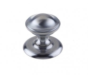 Frelan JV59SC Belgravia Centre Door Knob - 66mm - Satin Chrome