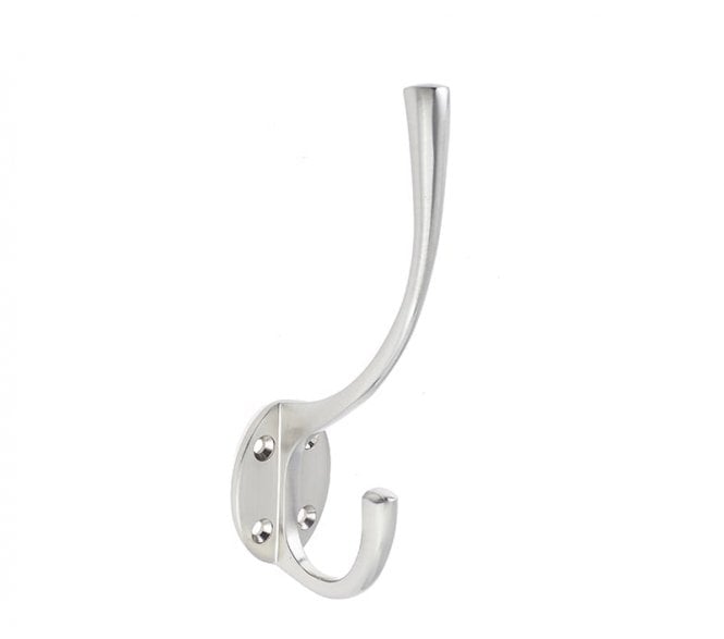 Frelan JV60SN Solid Brass Hat & Coat Hook - Satin Nickel