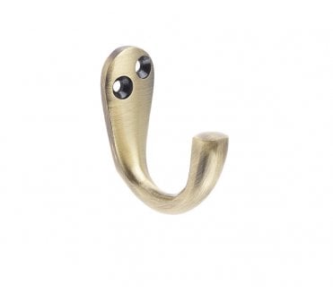 Frelan JV61AB Single Robe Hooks - Antique Brass