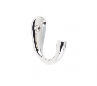 Frelan JV61PN Single Robe Hooks - Polished Nickel