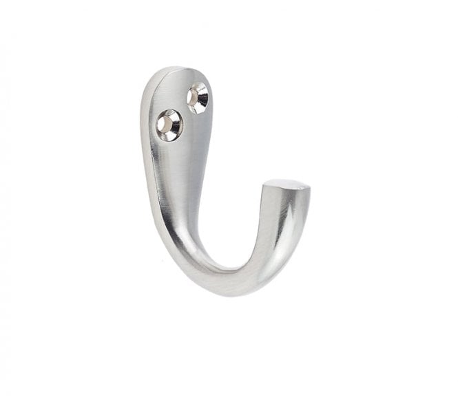 Frelan JV61SN Single Robe Hooks - Satin Nickel