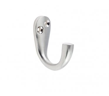 Frelan JV61SN Single Robe Hooks - Satin Nickel