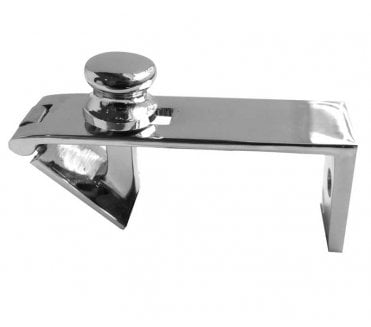 Frelan JV73PC Counter Flap Catch - 80x38mm - Polished Chrome